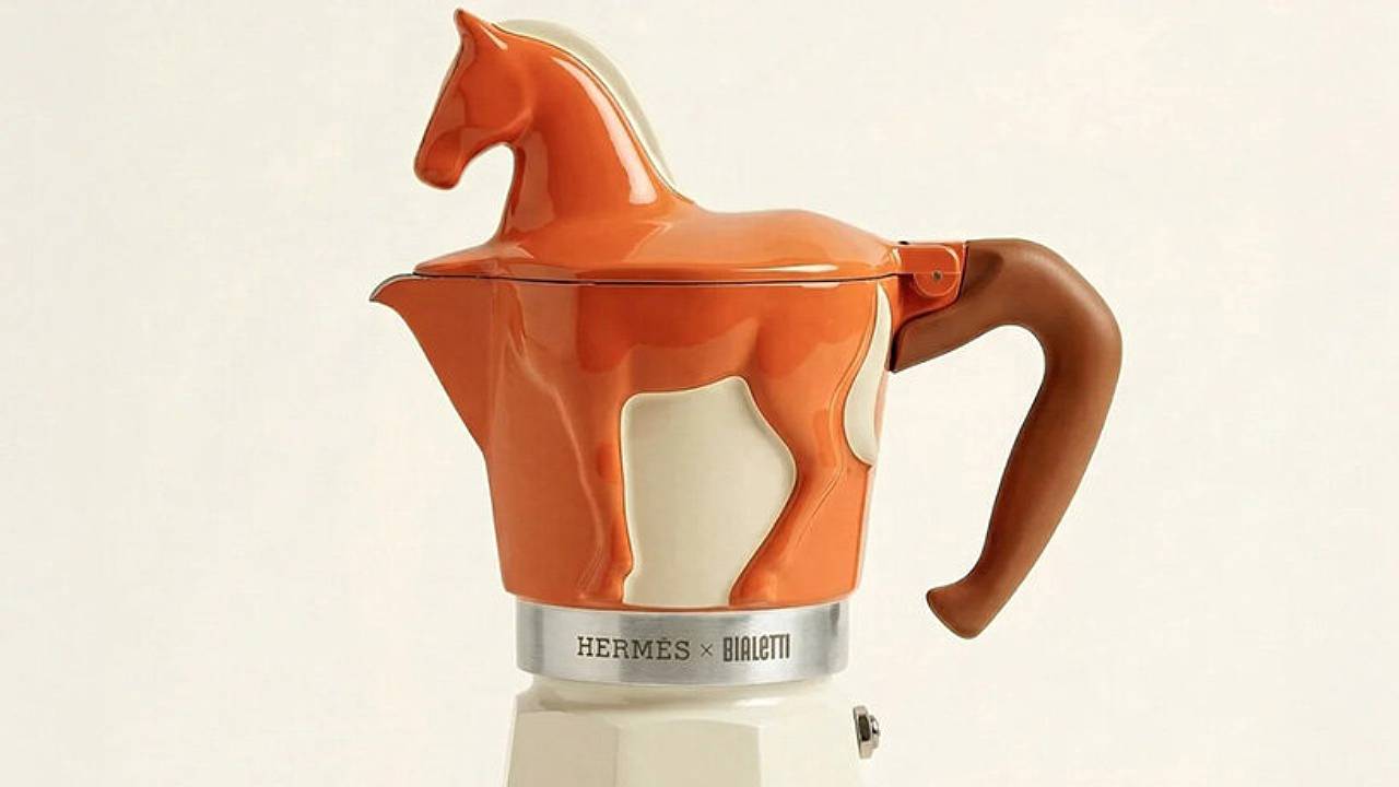 Herm&egrave;s Bialetti Moka Pot design concept