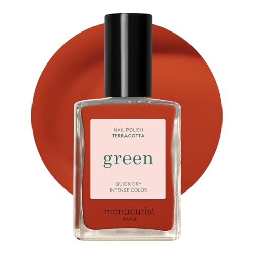 Manucurist Green Terracotta Red Natural Nail Polish