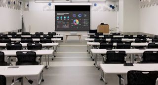 The new Screen Innovations short throw projector screen to debut at InfoComm 2024.