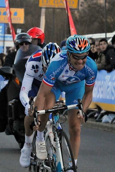 Thomas Voeckler (Bbox Bouygues Telecom) and Arnaud Gerard (Fran&ccedil;aise Des Jeux)