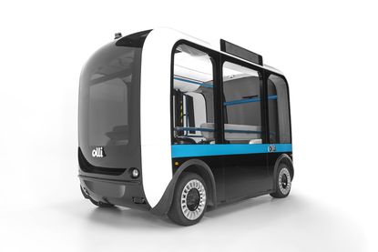 Olli, a self-driving bus for people with disabilities.