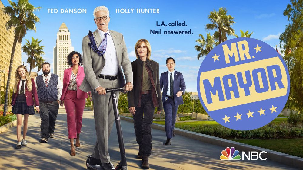 Key art for NBC&#039;s Mr. Mayor