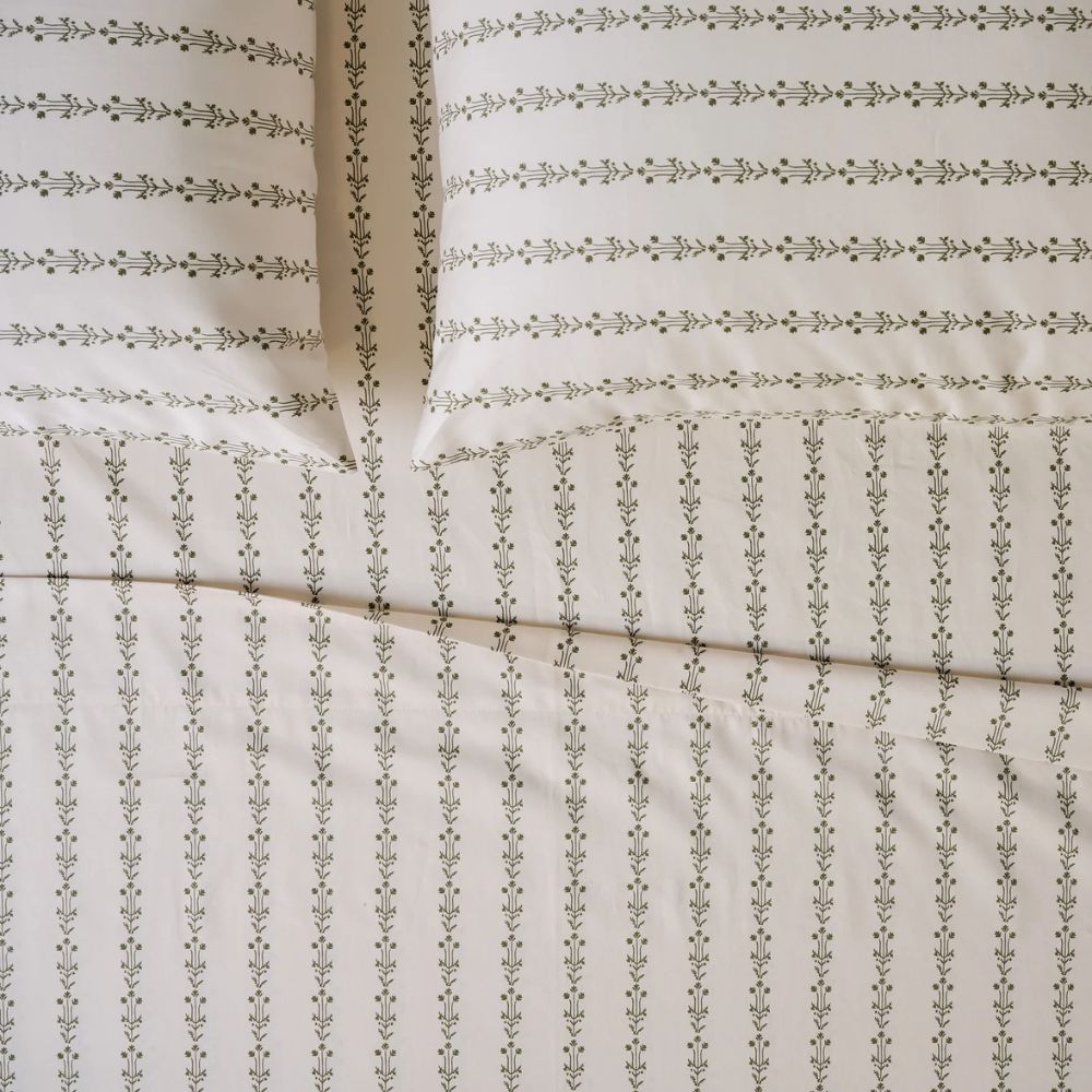 Sylvie Vine Printed Sheet Set