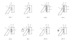 apple smart case patents showing extra buttons