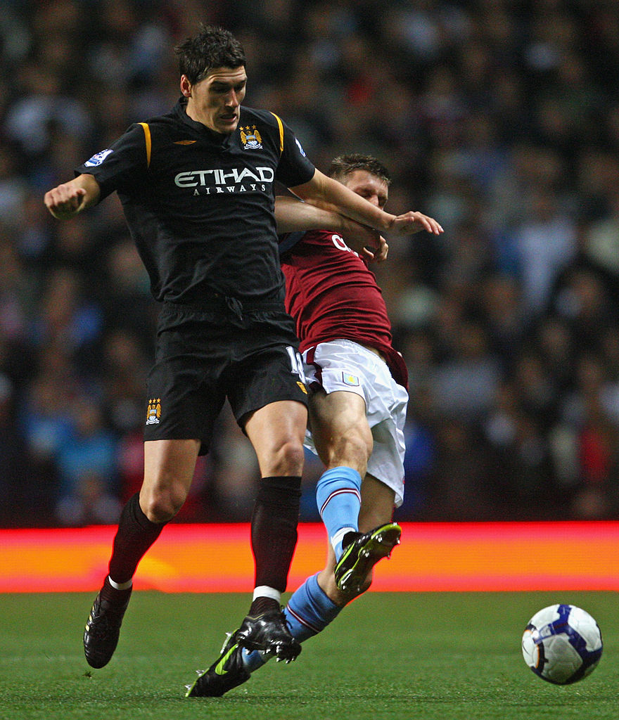 BIRMINGHAM, ENGLAND - OCTOBER 05: during the Barclays Premier League match between Aston Villa and Manchester City at Villa Park on October 5, 2009 in Birmingham, England. (Photo by Jamie McDonald/Getty Images)