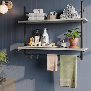 Wall rack shelf