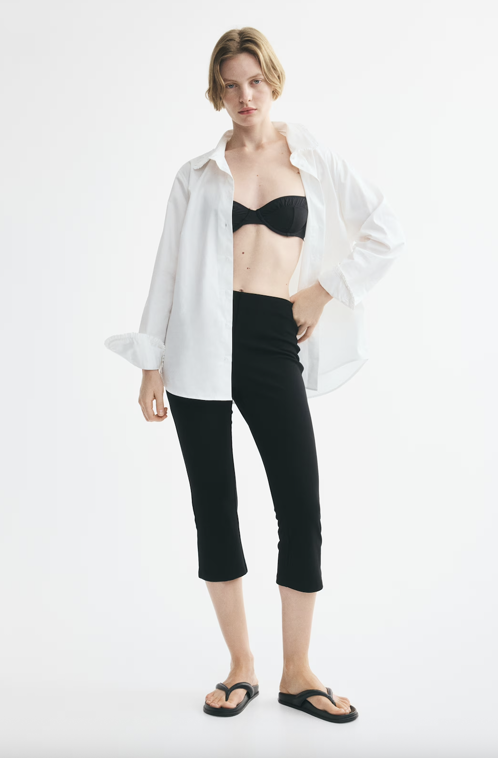H&amp;amp;M Ponte Capri Pants