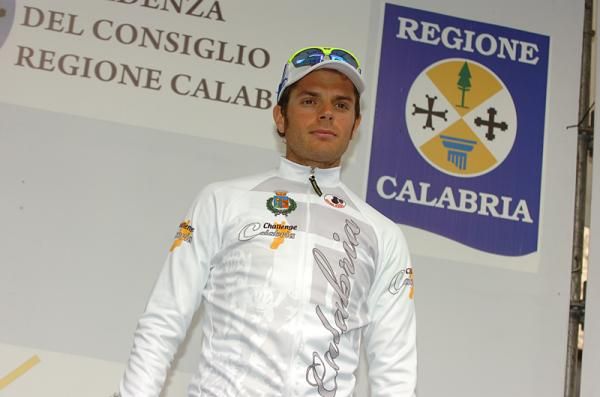 Damiano Caruso, best young rider of the Challenge Calabria