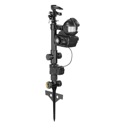 Orbit Yard Enforcer Motion-Activated Sprinkler - Outdoor Animal Repeller &amp;amp; Lawn Protector - Motion Sensor - Multi-Angle Detection - Weatherproof Dual-Purpose Sprinkler - 62100