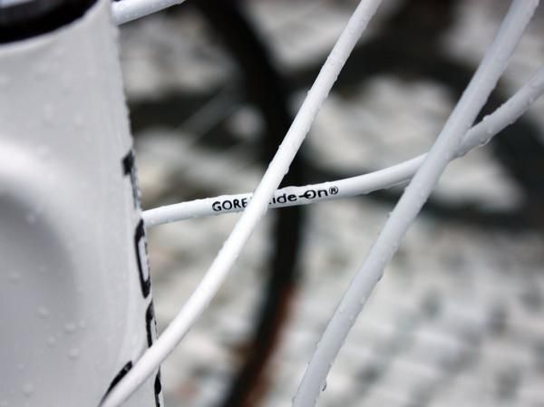 Low-friction liners and coated cables on Milram's Gore cable sets keeps shift effort low.