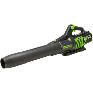 Greenworks 80V (170 MPH / 730 CFM / 75+ Compatible Tools) Cordless Brushless Axial Leaf Blower,
