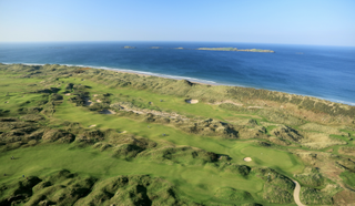 Royal Portrush Valley Course from above