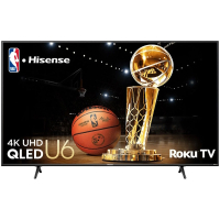 Hisense U6HR 55-inch 4K QLED: $348 $288 At WalmartSave 17%