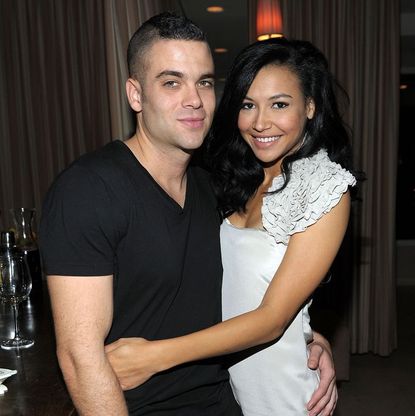 Naya Rivera and Mark Salling dated in real life. 