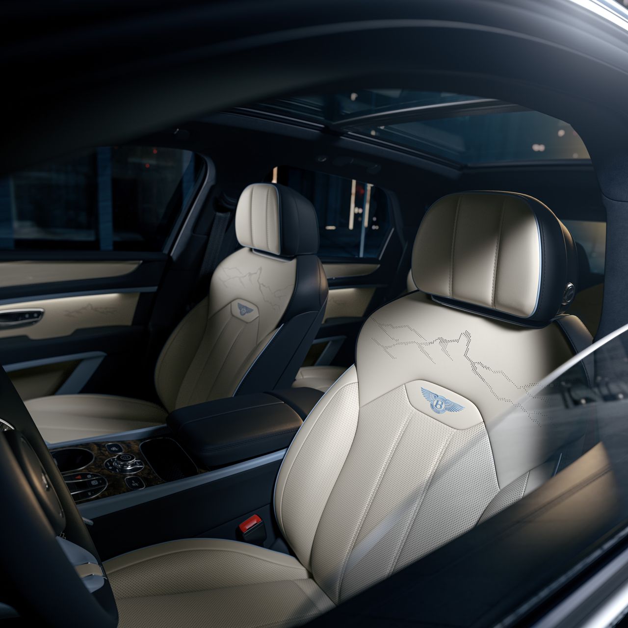 Interior details, Bentley Bentayga Artenara Edition