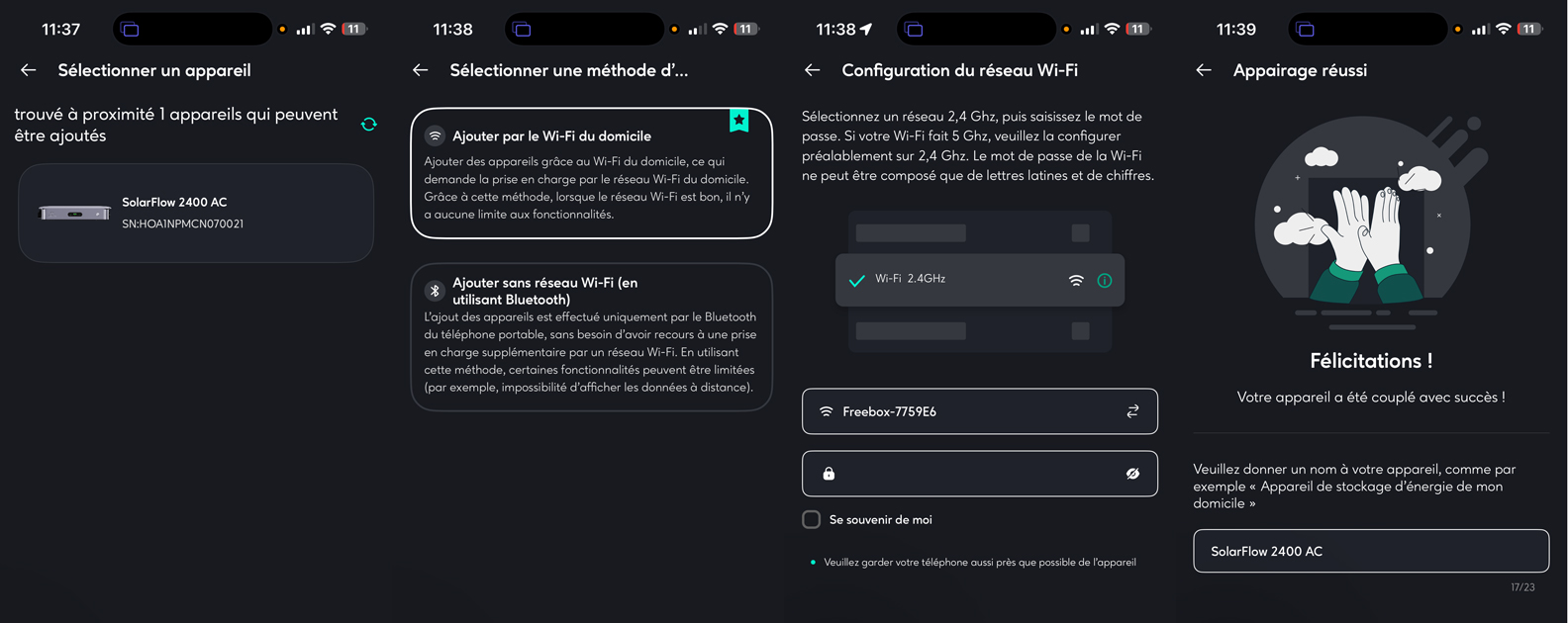 test du solarflow 2400 de zendure