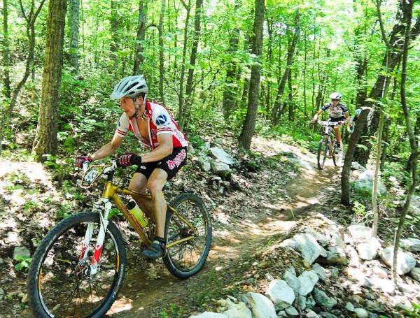The trail conditions were perfect today at the Massanutten HooHa!