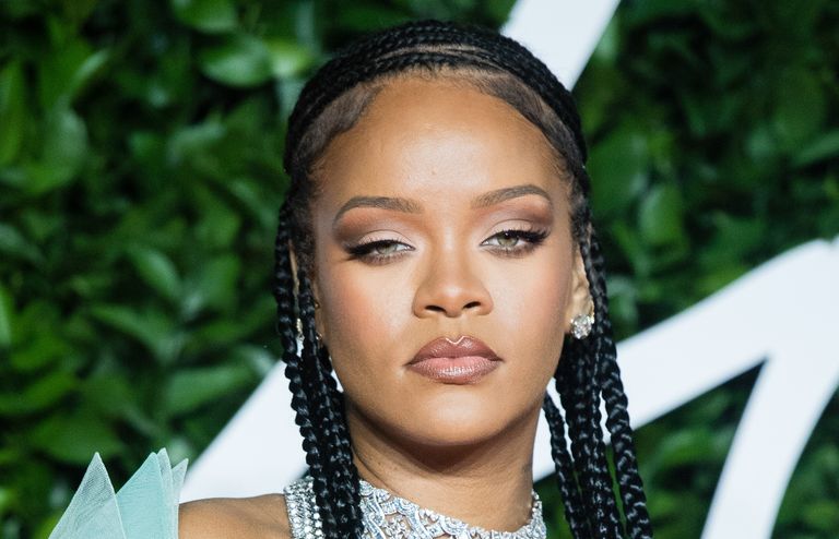  Rihanna arrives at The Fashion Awards 2019 held at Royal Albert Hall on December 02, 2019 in London, England
