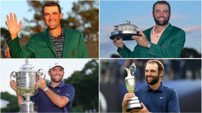Scottie Scheffler after his four Major wins