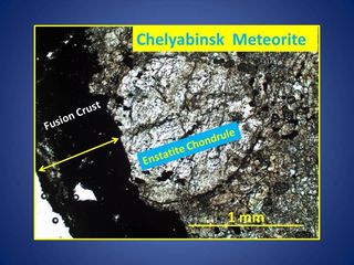 Detailed studies of recovered bits and pieces of the Chelyabinsk superbolide are now underway at the University of Tennessee in Knoxville.
