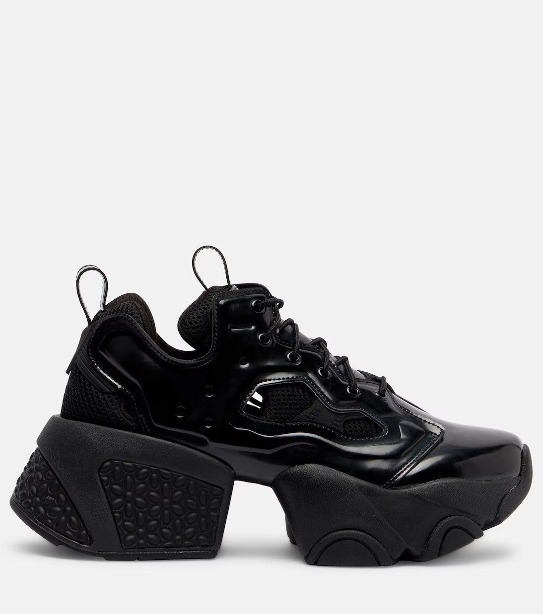Noir Kei Ninomiya, Cutout Platform Sneakers