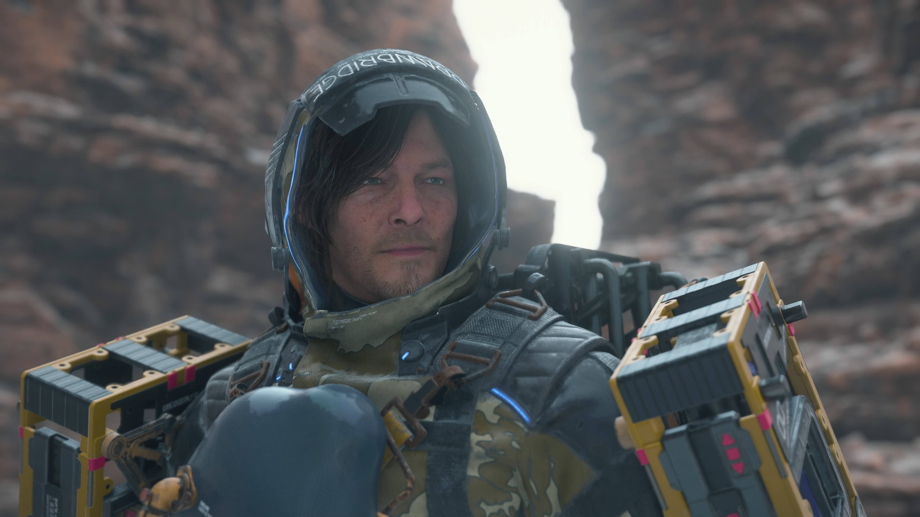 Death Stranding 2 review - Sam staring