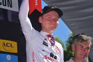 Sam Oomen remains the best young rider jersey