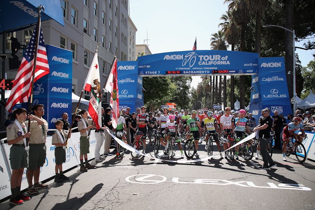 The Tour of California in Sacrmento