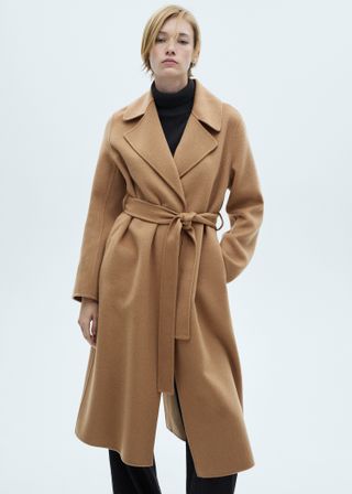 Belt Handmade Coat - Women | Mango Usa