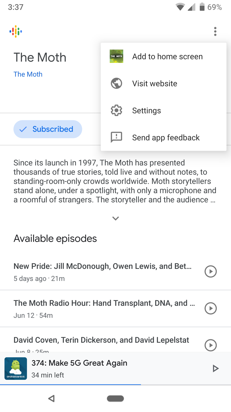 How To Use Google Podcasts | Android Central