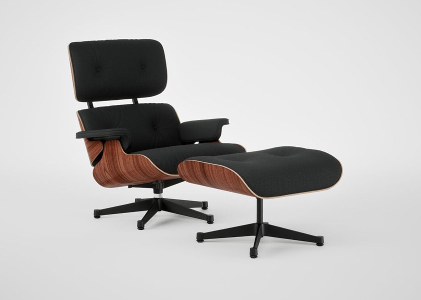 Eames Lounge Chair &amp;amp; Ottoman Classic Dimensions