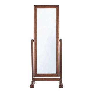 Feather and Black Provence Cheval Full Length Mirror