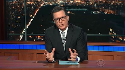 Stephen Colbert calls for Les Moonves to face accountability