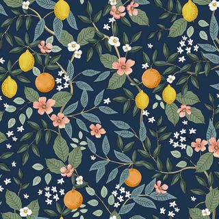 Lemon-themed wallpaper