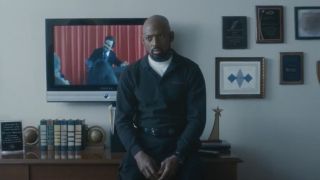 Virgil (Romany Malco) has a conversation in Saint John of Las Vegas