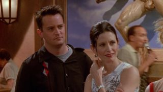 Chandler and Monica in Las Vegas on Friends