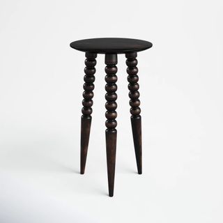Dark Chocolate Lessing Solid Wood End Table
