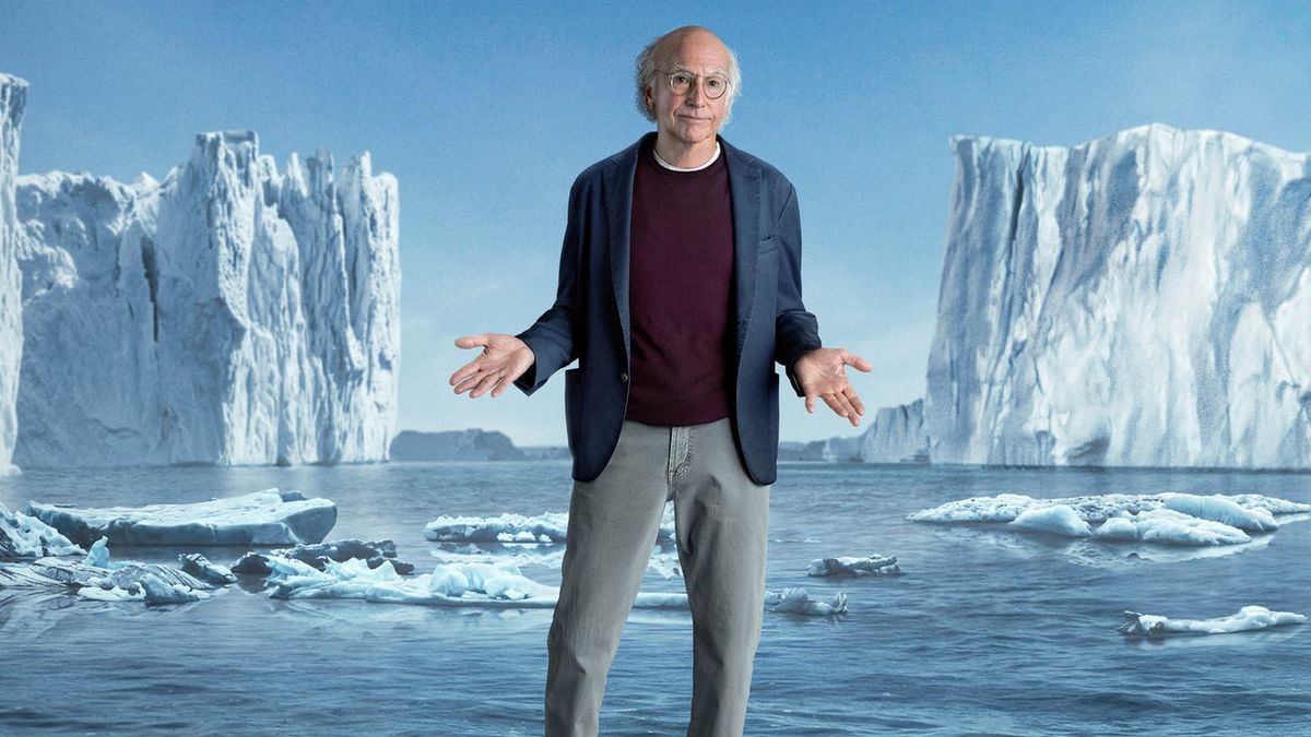 Larry David in key art for Curb Your Enthusiasm season 12