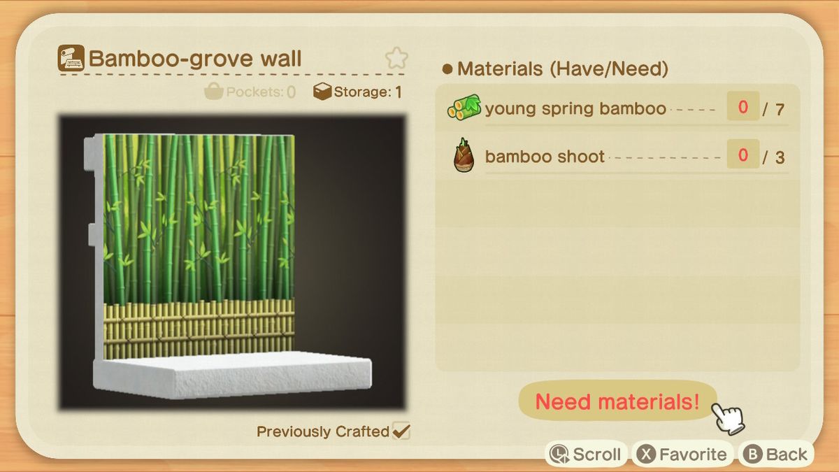 Animal Crossing: New Horizons — All Bamboo recipes | iMore