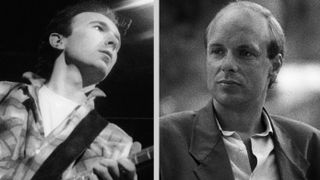 The Edge and Brian Eno composite picture