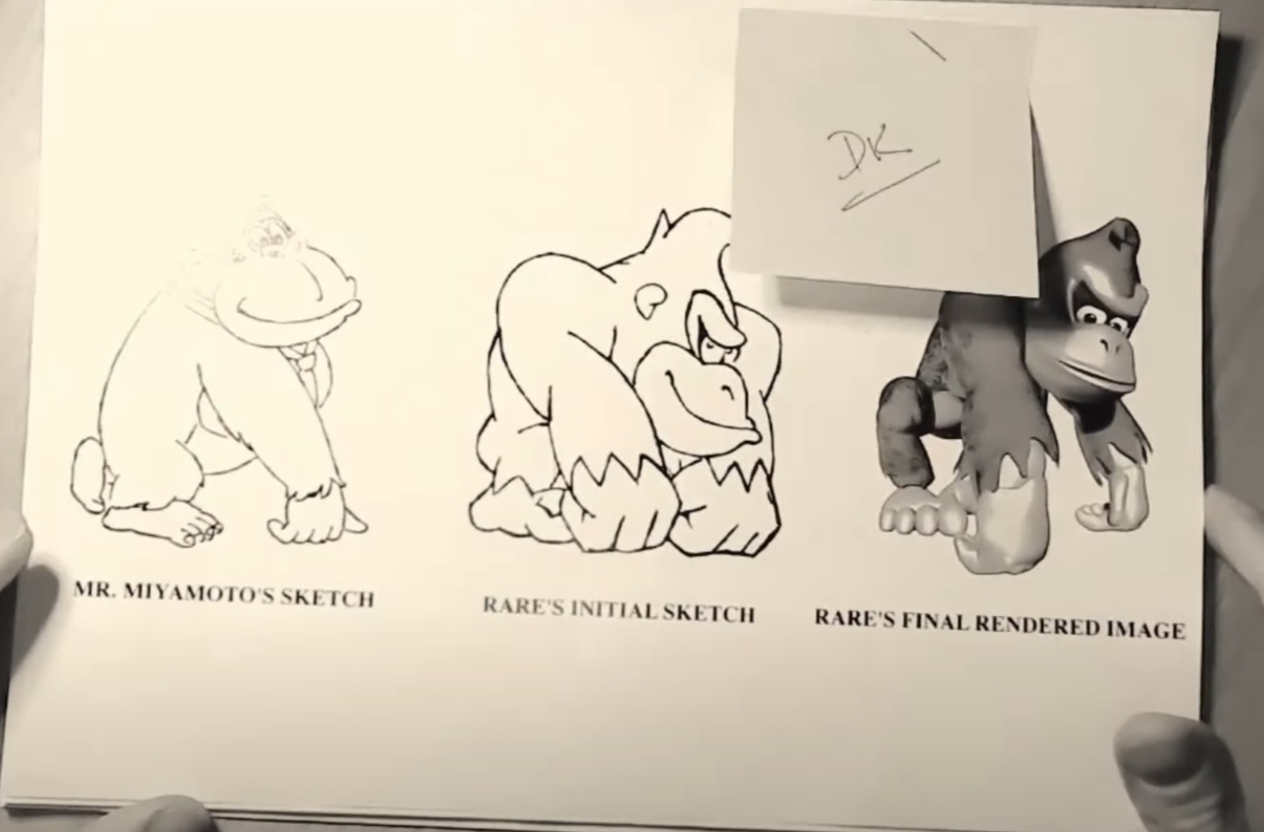 Early Donkey Kong Design Document From Miyamoto Showcases 'Popeye' Origin