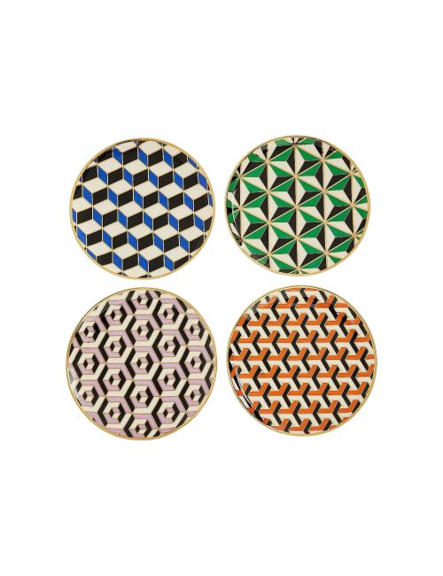 Versailles 4-Piece Small Plates Set