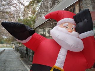 Inflatable Santa Christmas decoration