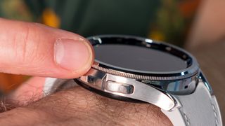 Looking closely at the Samsung Galaxy Watch 6 Classic's rotating bezel
