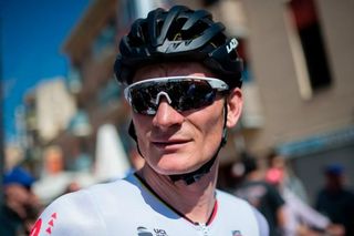 Andre Greipel waits for the start of the first stage of the 97th Volta Catalunya
