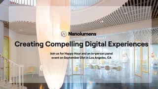 The Nanolumens digital experience event. 