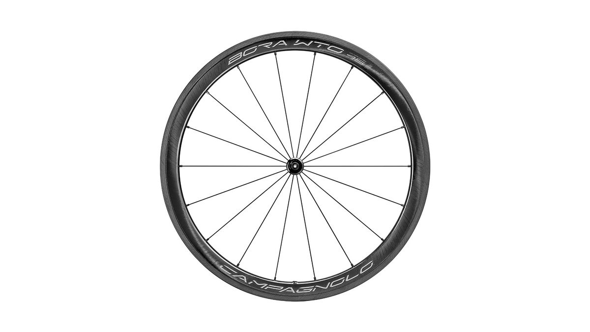 The new Campagnolo WTO 45 front wheel