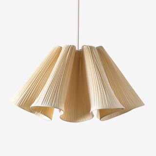 Novogratz Cream Ellis Shade Ceiling Light