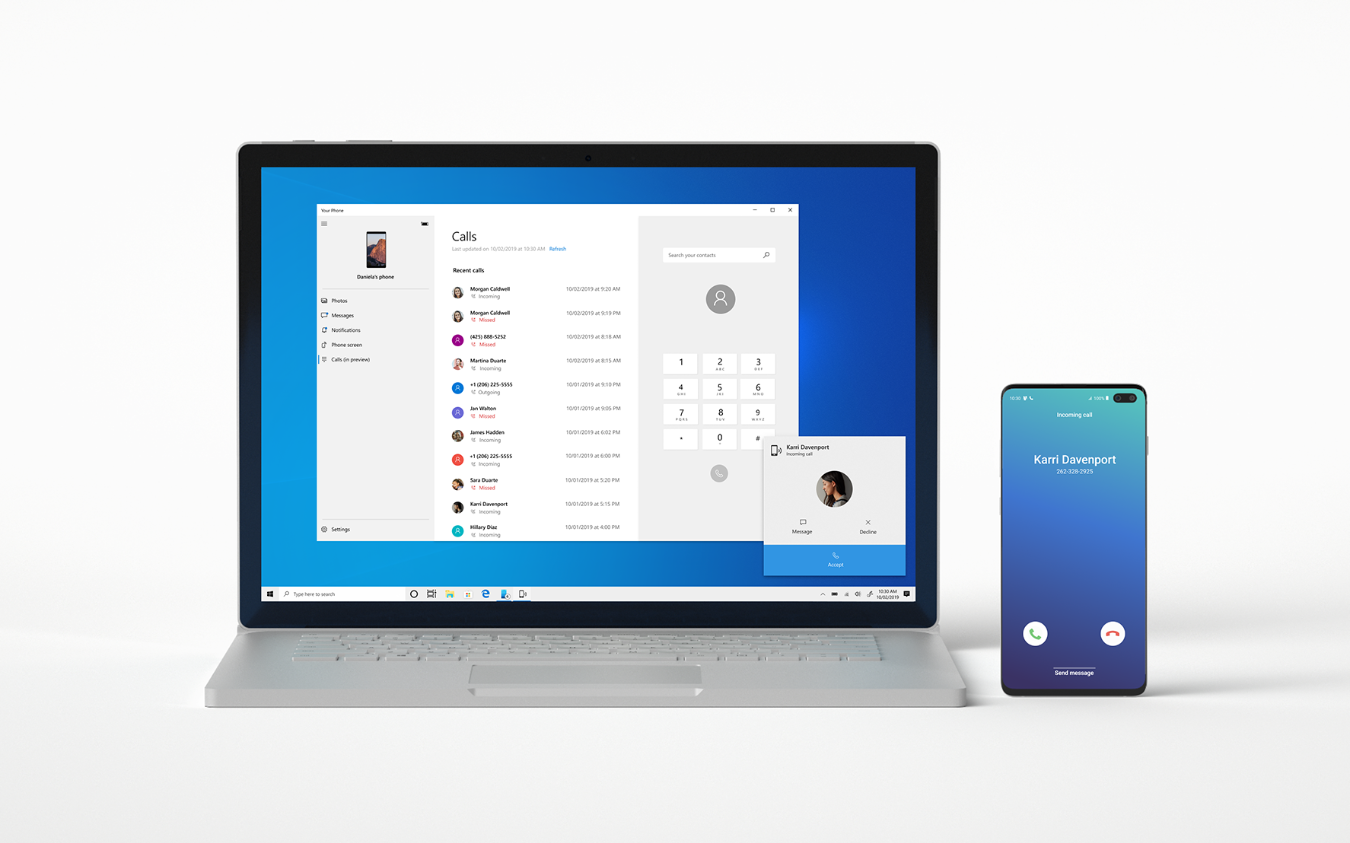 Windows 10 Finally Lets You Take Calls from Your Android Phone | Laptop Mag