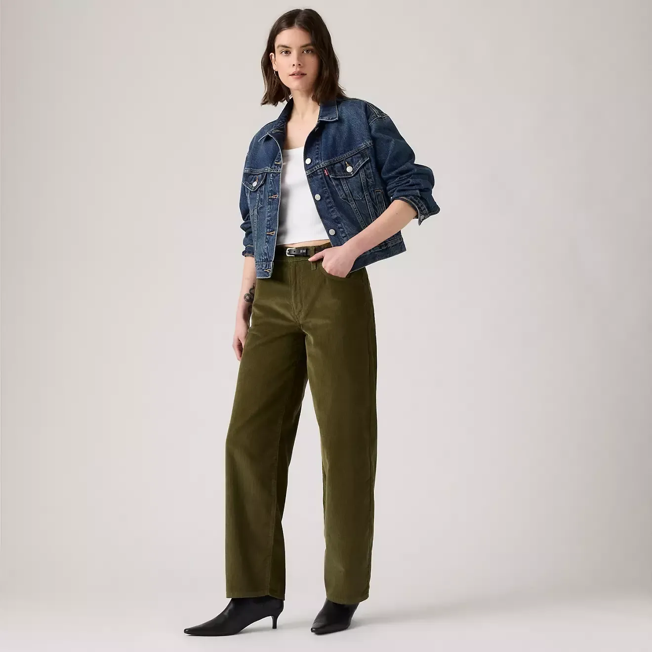 Levi, Baggy Dad Corduroy Women's Pants